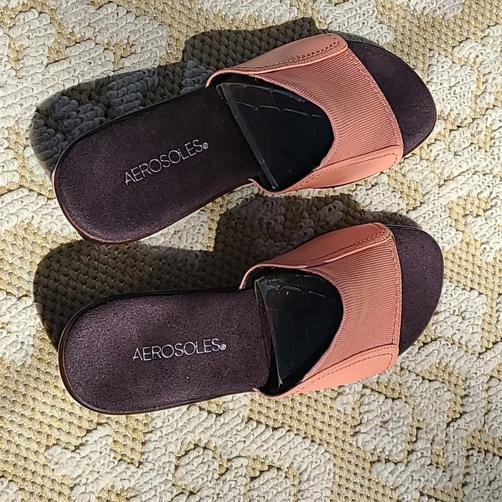 Aerosoles massive‎ pink stretch 7.5 new in box